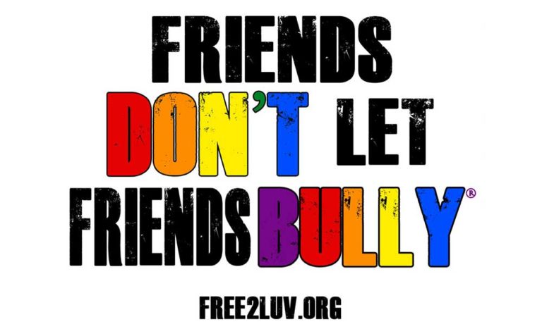 Premium Vector  A sign that says don't bully be a friend.